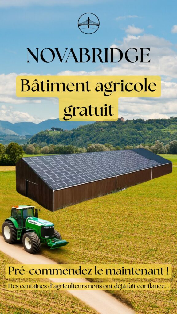 Bâtiment agricole gratuit