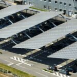 ombriere de parking photovoltaïque autoconsommation collective